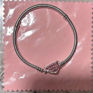 17cm Pandora All Logo x Stranger Things Bracelet Only New